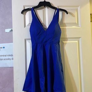 Short Blue dress